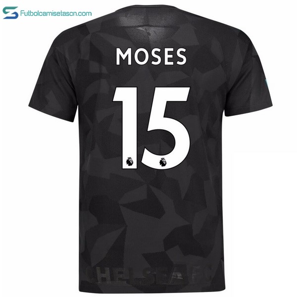 Camiseta Chelsea 3ª Moses 2017/18